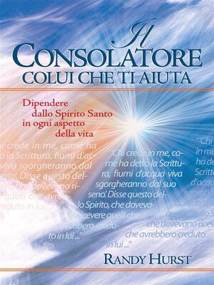 cover image of Il Consolatore, Colui che ti aiuta